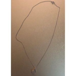 Vintage Van Dell Sterling Set Gemstone Necklace